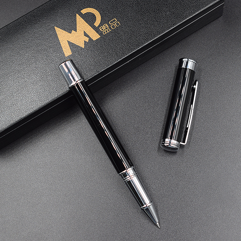 

MP Black Roller ball pen, металлическая ручка элитных ручку торговли ручку нейтральной ручку шарик