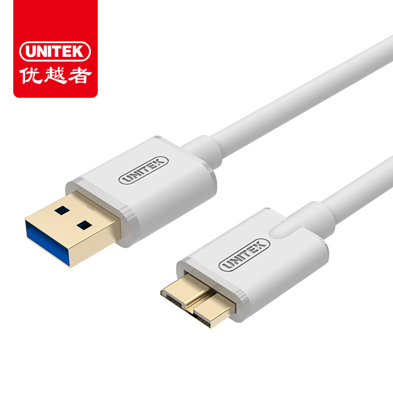 

UNITEK Жесткий диск белая 1 meter