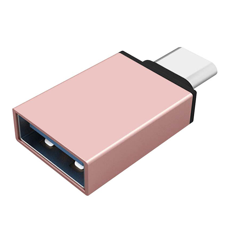 

BIAZE Розовой золотой Type-C переключатель адаптер USB30, Biaze