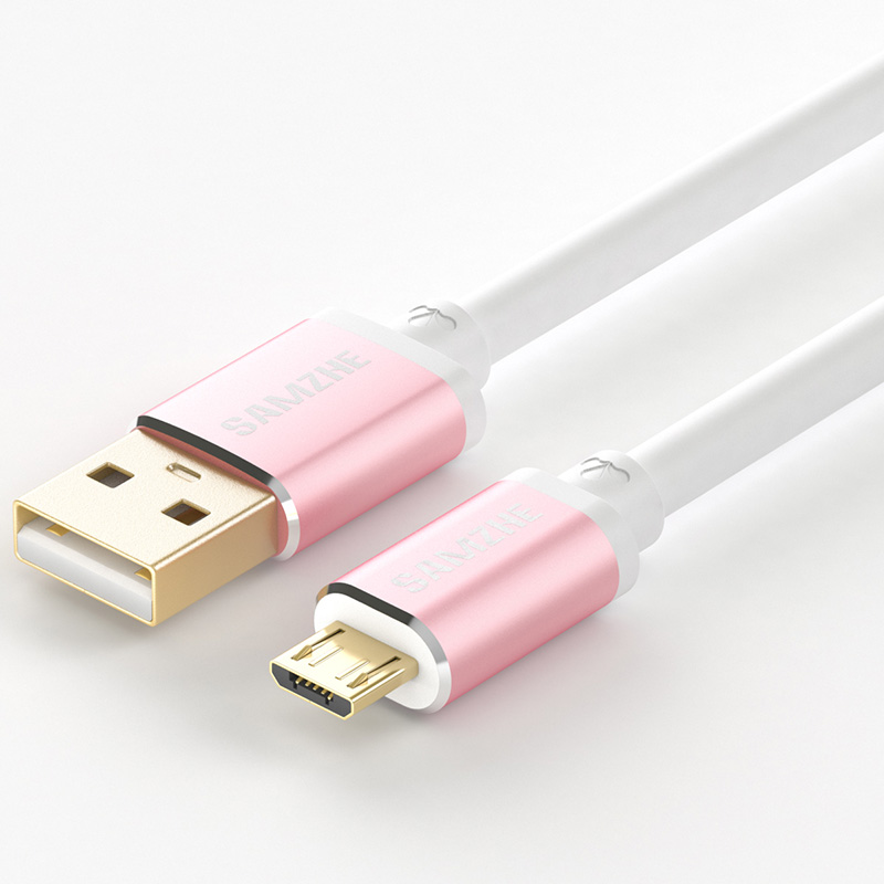 

JD Коллекция Розовый 15 м, Кабель Micro USB