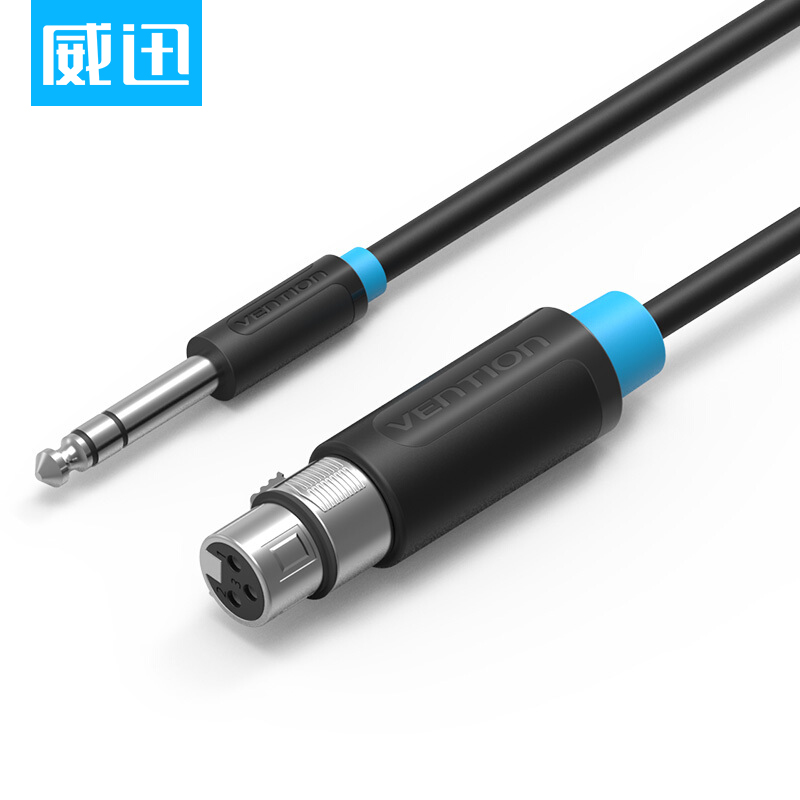 

JD Коллекция 65mm вращающаяся черная женщина XLR 15 метров