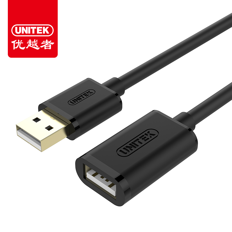 

UNITEK USB20 Black 3 м
