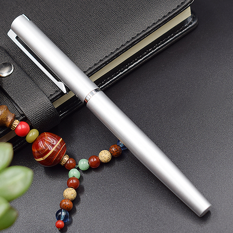 

MP White Roller ball pen