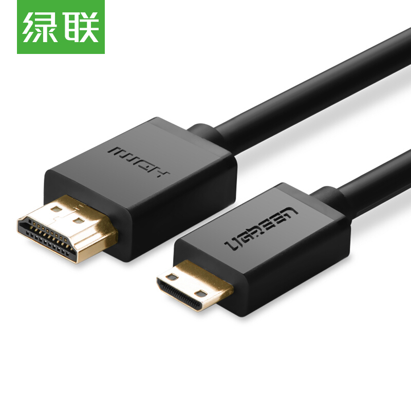 

JD Коллекция Mini HDMI HDMI кабель - черный 1 м, joycollection