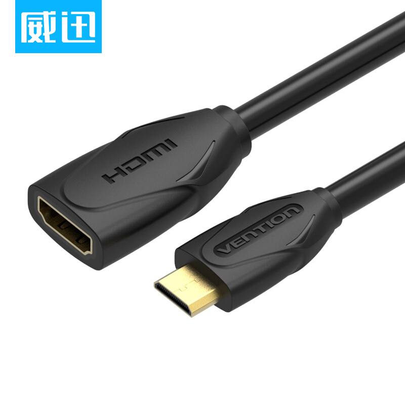 

JD Коллекция Mini HDMI черный 1 м, VENTION