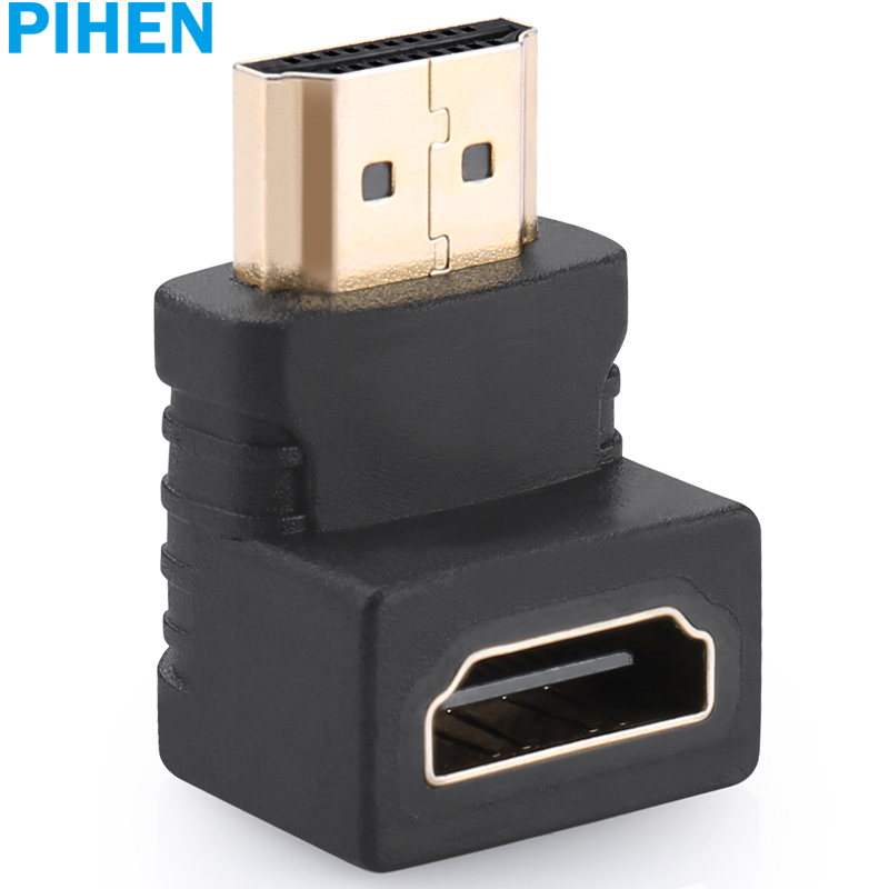 

JD Коллекция HDMI мужской правый угол адаптер на родителе дефолт, joycollection