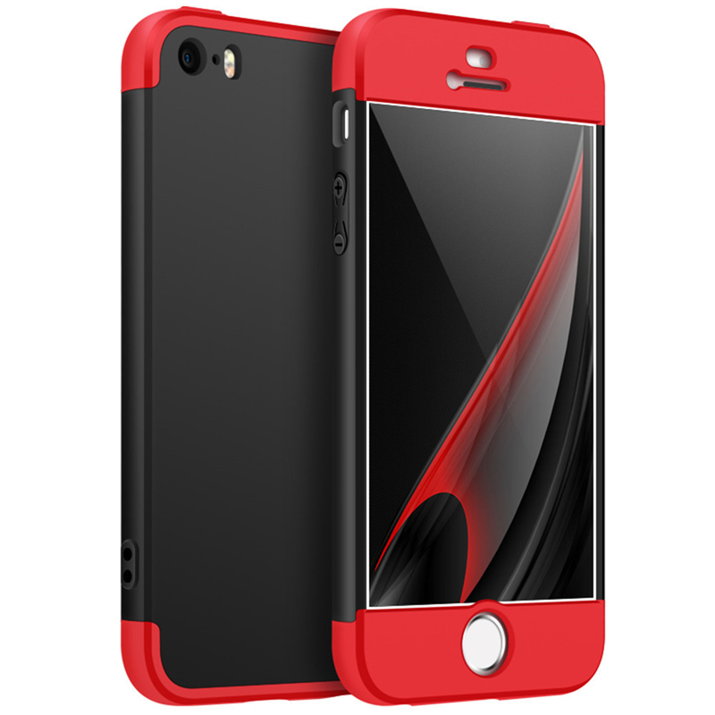 

GANGXUN Черный и красный iPhone5 5s 5SE 4 дюйма, iphone случай SE
