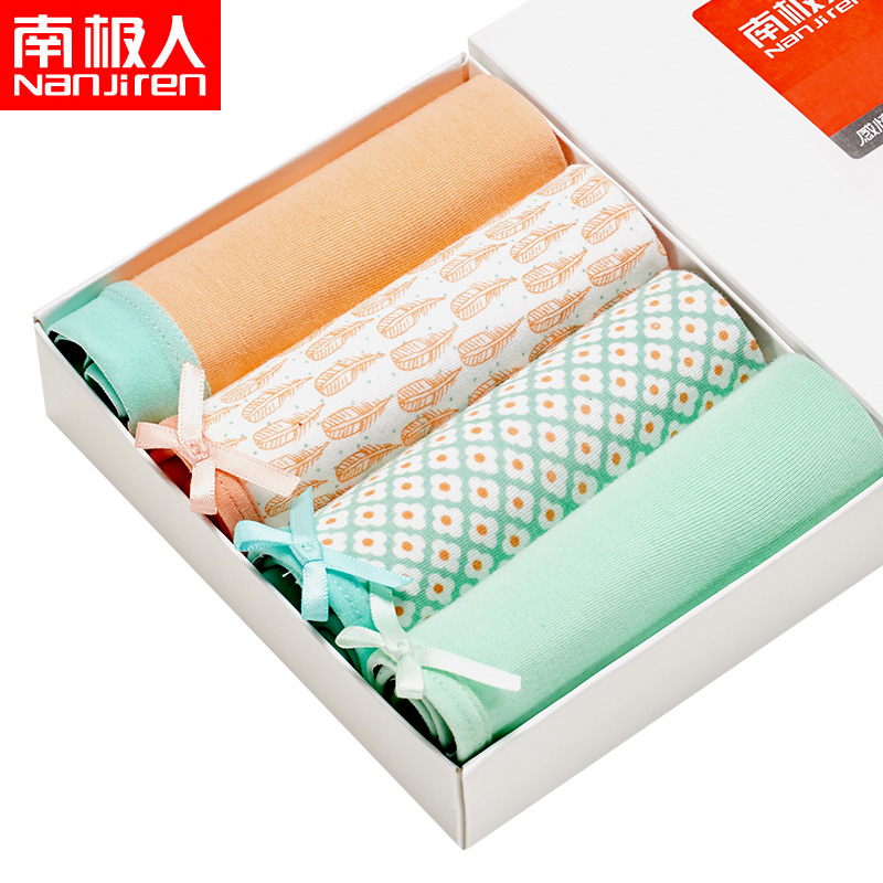 

JD Коллекция bowknot - хлопок - 4 упаковки XL