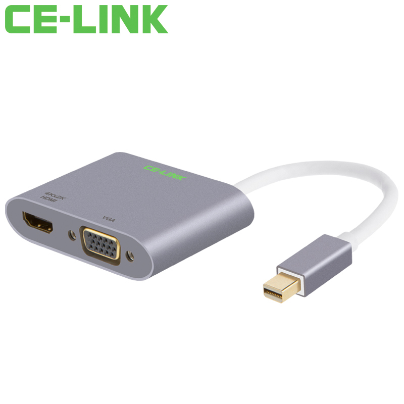 

JD Коллекция Mini DP к VGA HDMI версии 12 серый