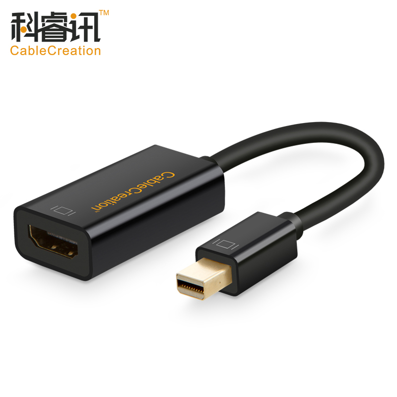 

JD Коллекция Mini DP к HDMI 4K черный, CABLE CREATION