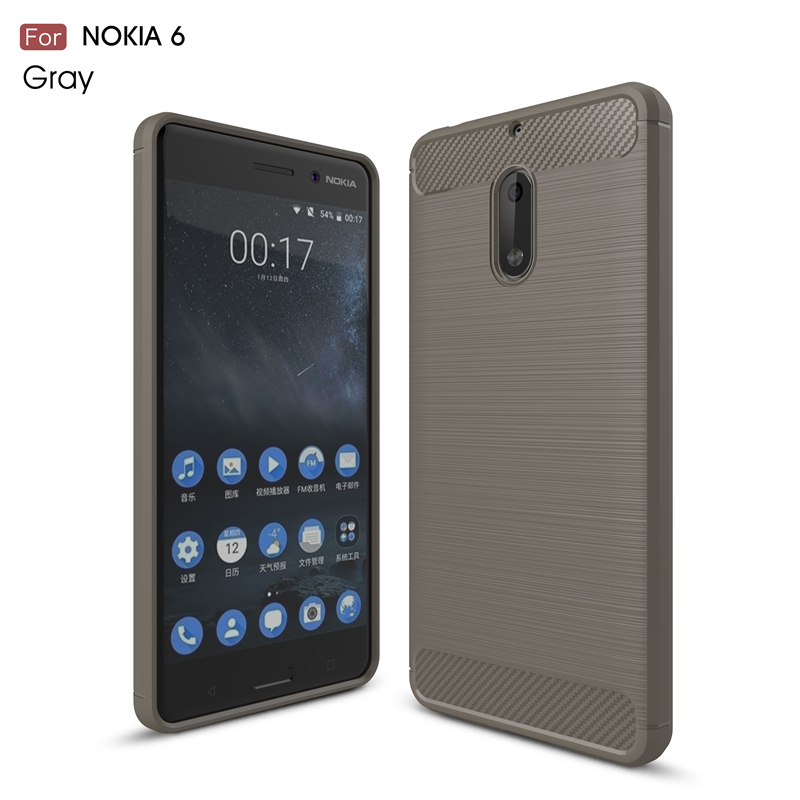 

GANGXUN Серый цвет, Nokia 6 случай