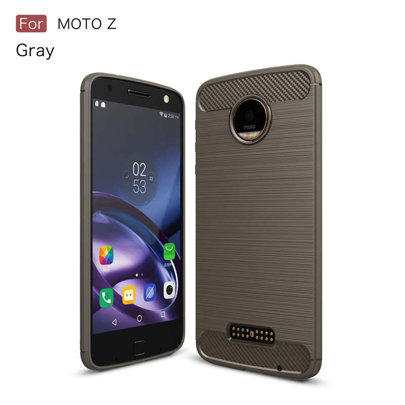 

GANGXUN Серый цвет, Обложка для Motorola Moto Z