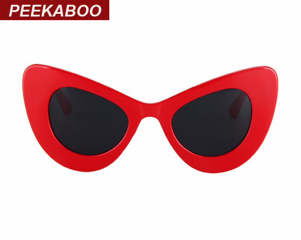 

Peekaboo Красный цвет кадр Форма кошачего глаза