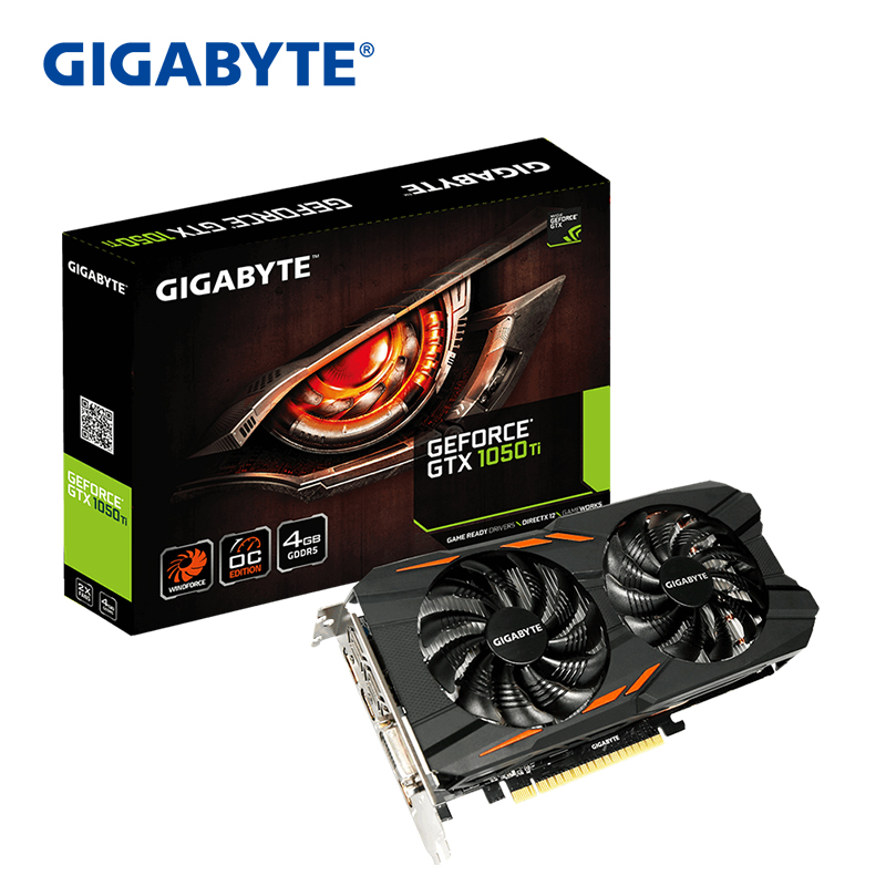 

JD Коллекция 1050TI 4G WFOC стандарт, Gigabyte