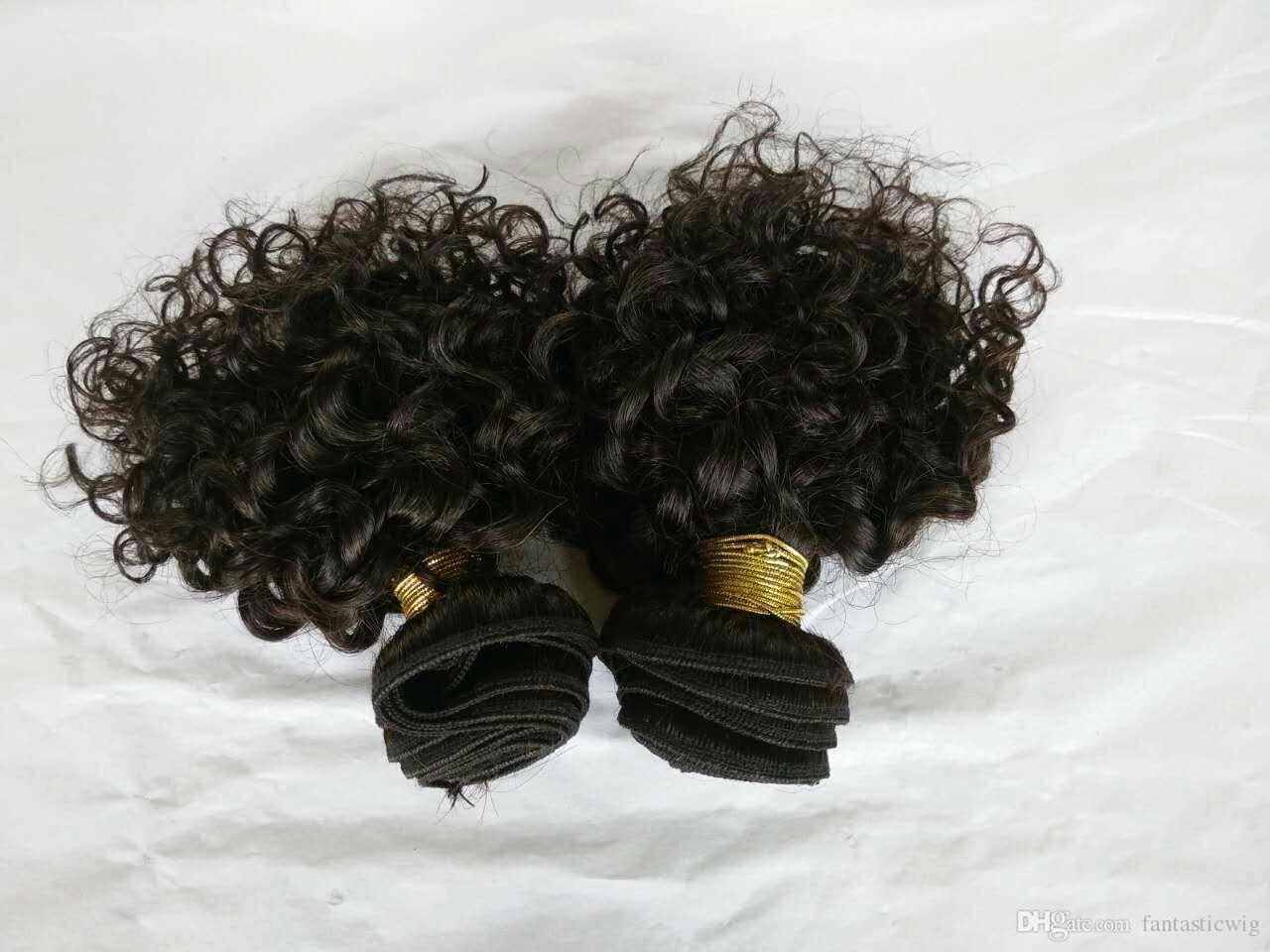 

парик BOND 1B 10 inches, kinky curly hair weave