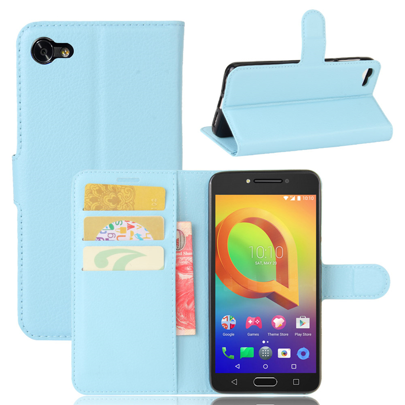 

GANGXUN синий, Alcatel A5 LED ДЕЛО