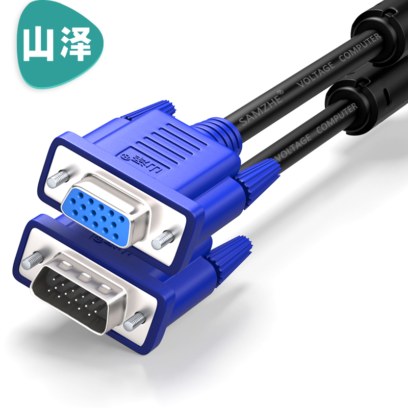 

JD Коллекция VGA 3 6 контактный отверстие синяя головка 3 м, joycollection