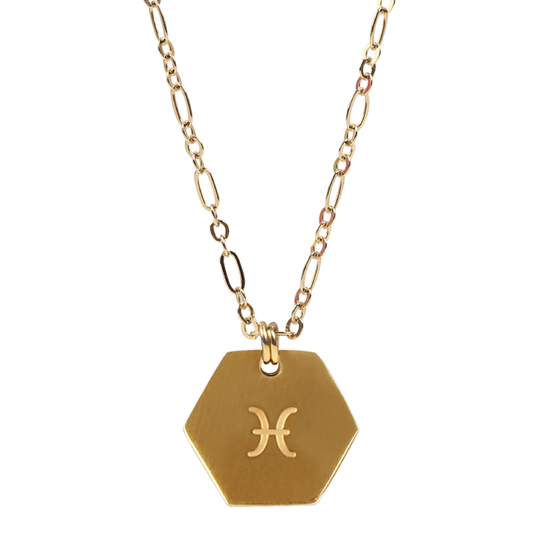 

SURPRESAV Pisces Feb 19 - Mar 20, Constellation Necklace