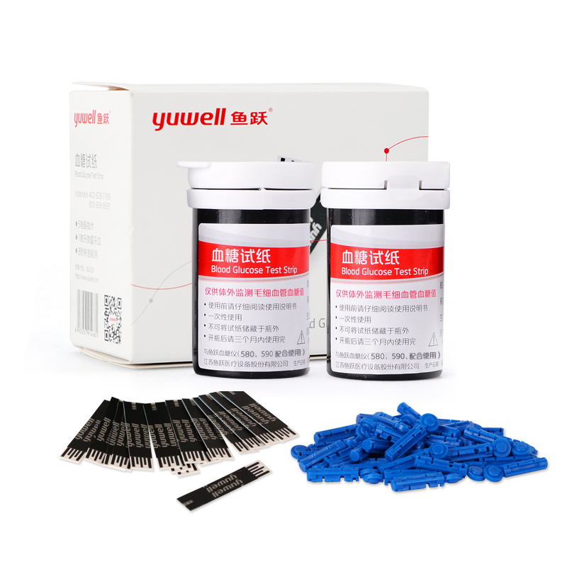 

yuwell 580590 универсальный тест бумага 50 с иглой дефолт