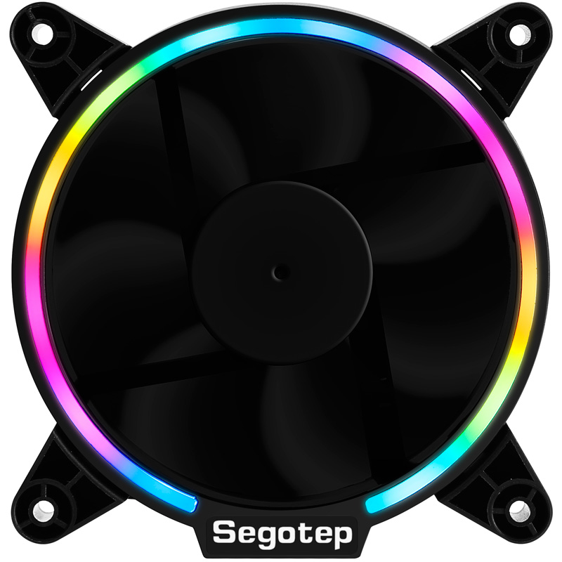 

JD Коллекция Fan умный RGB 12см один вентилятор RGB вентилятор, joycollection