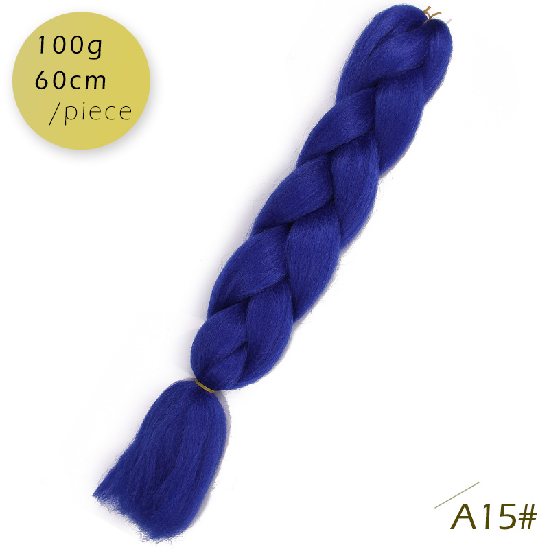 

AISI HAIR 30 24 inches, Kanekalon гигантский Плетеные волосы