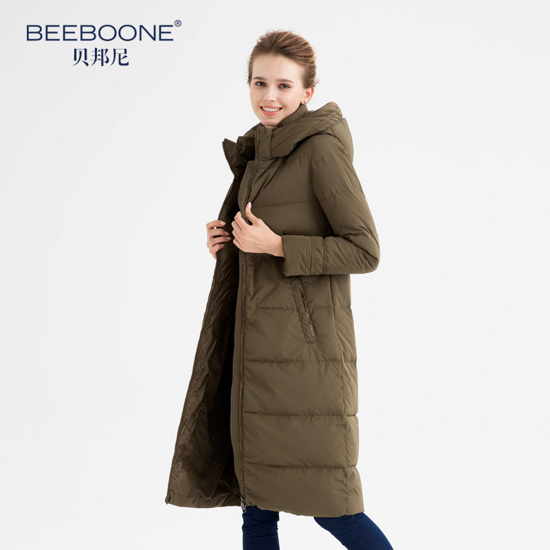 

BEEBOONE Зеленый Номер, down coat