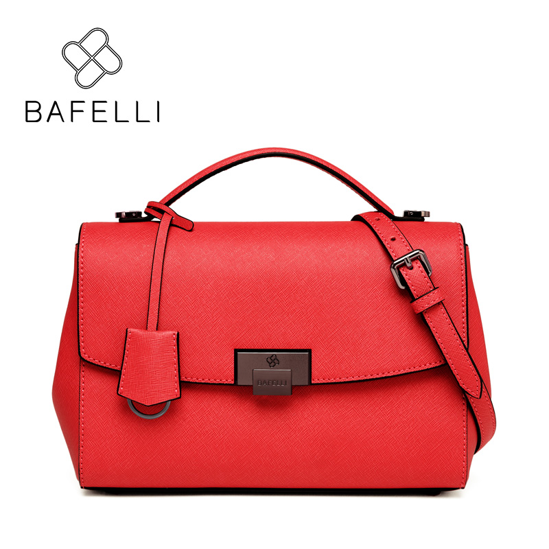 

BAFELLI Red, BAFELLI сплит кожаный мешок плеча