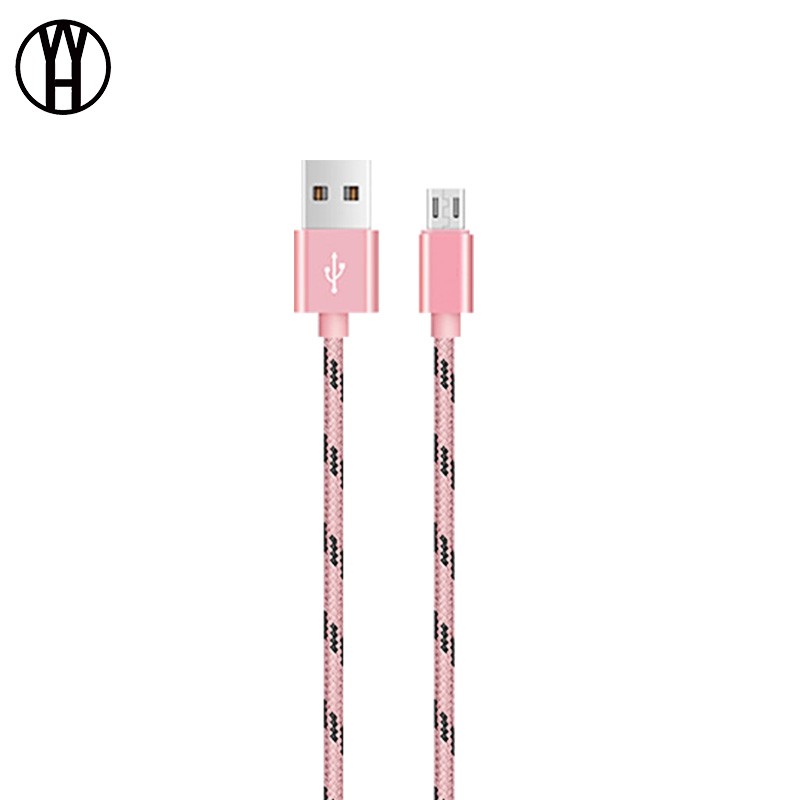 

WH Розовый цвет 1 м, Микро-USB-кабель