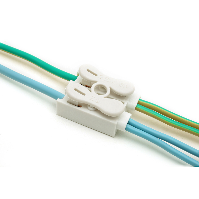 

suyep, spring steel wire 2 wire connector
