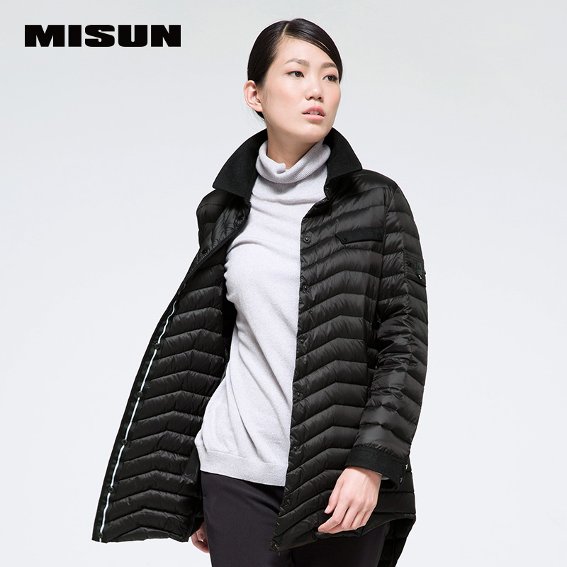 фото Down coat misun черный номер s