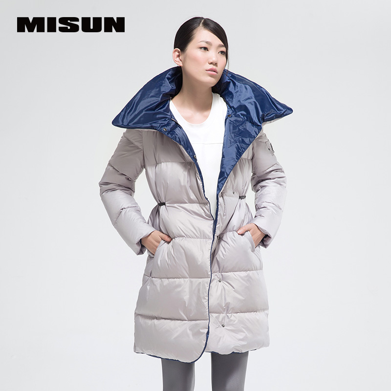 фото Down coat misun серый номер м