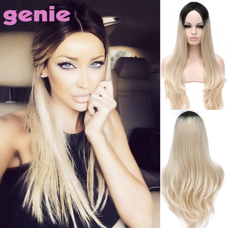 

genie, Длинные блондинки Женщины Hiar Wig