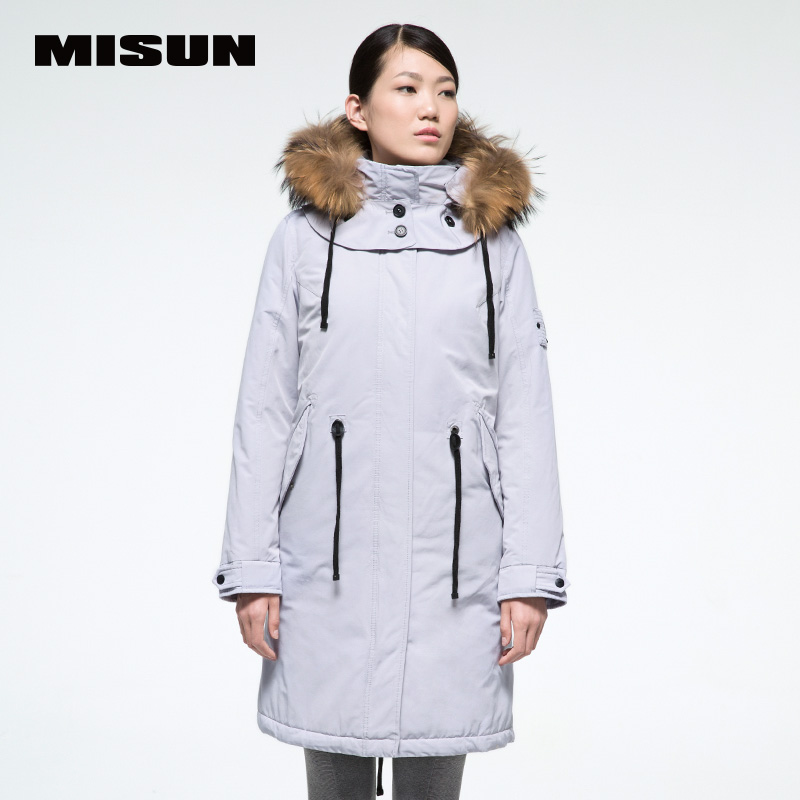 фото Down coat misun серый номер s