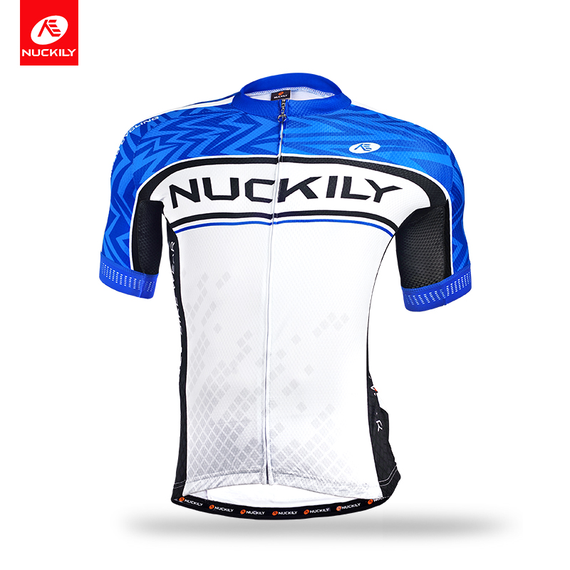 

NUCKILY Синий, Сублимационная печать SS Road bike jersey