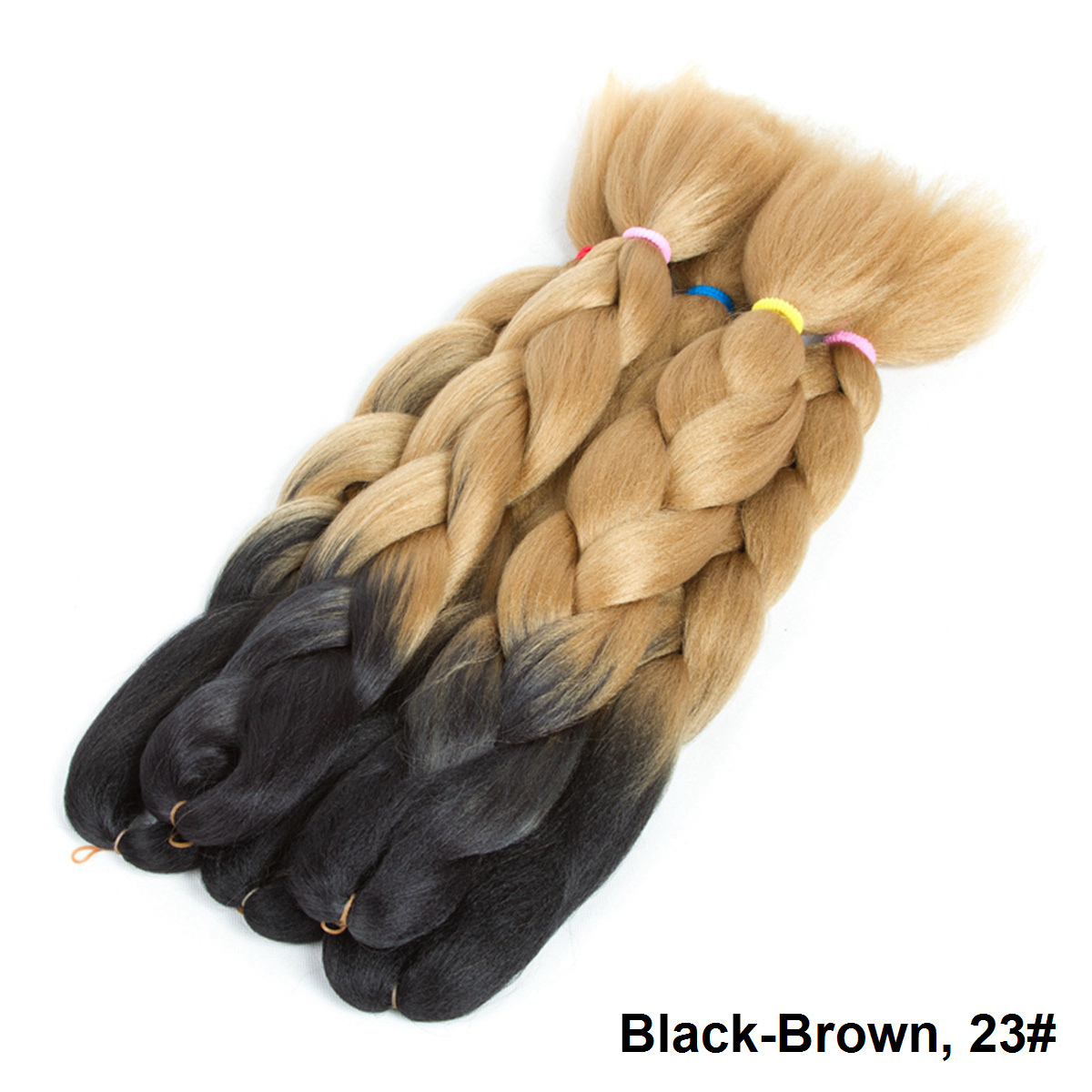 

SZC Black-Brown, 23 24 inches, jumbo braiding hair