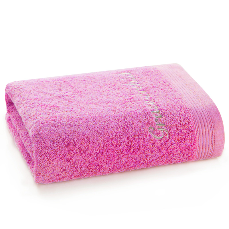 

JD Коллекция Простые вышитые полотенца - красные дефолт