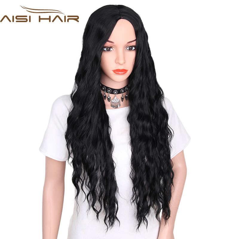 

AISI HAIR 1B 30 inches, ломбер Светлые волосы длинные