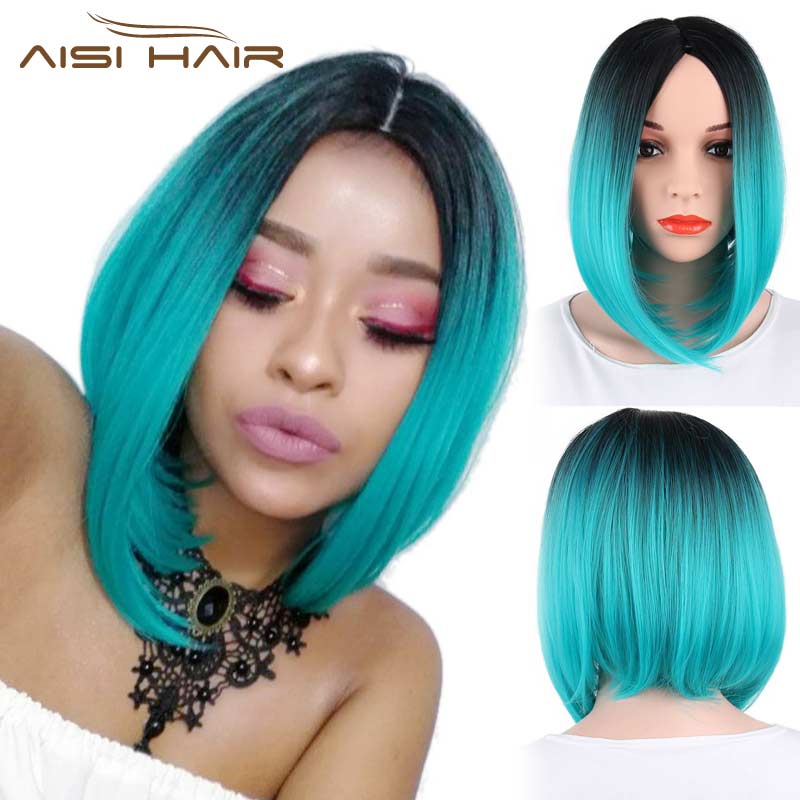 

AISI HAIR Blue 12 inches, тень парик