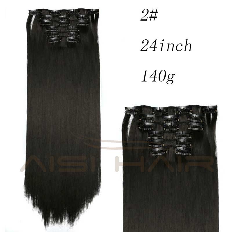 

AISI HAIR 2 24 inches, Клипы в наращивании волос