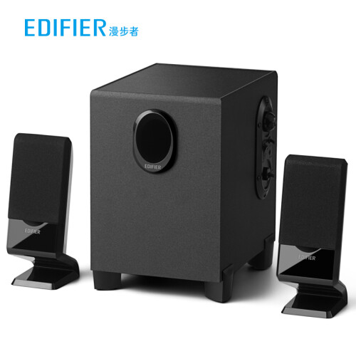 漫步者（EDIFIER） R101V 2.1声道多媒体音箱 音响 电脑音箱 黑色