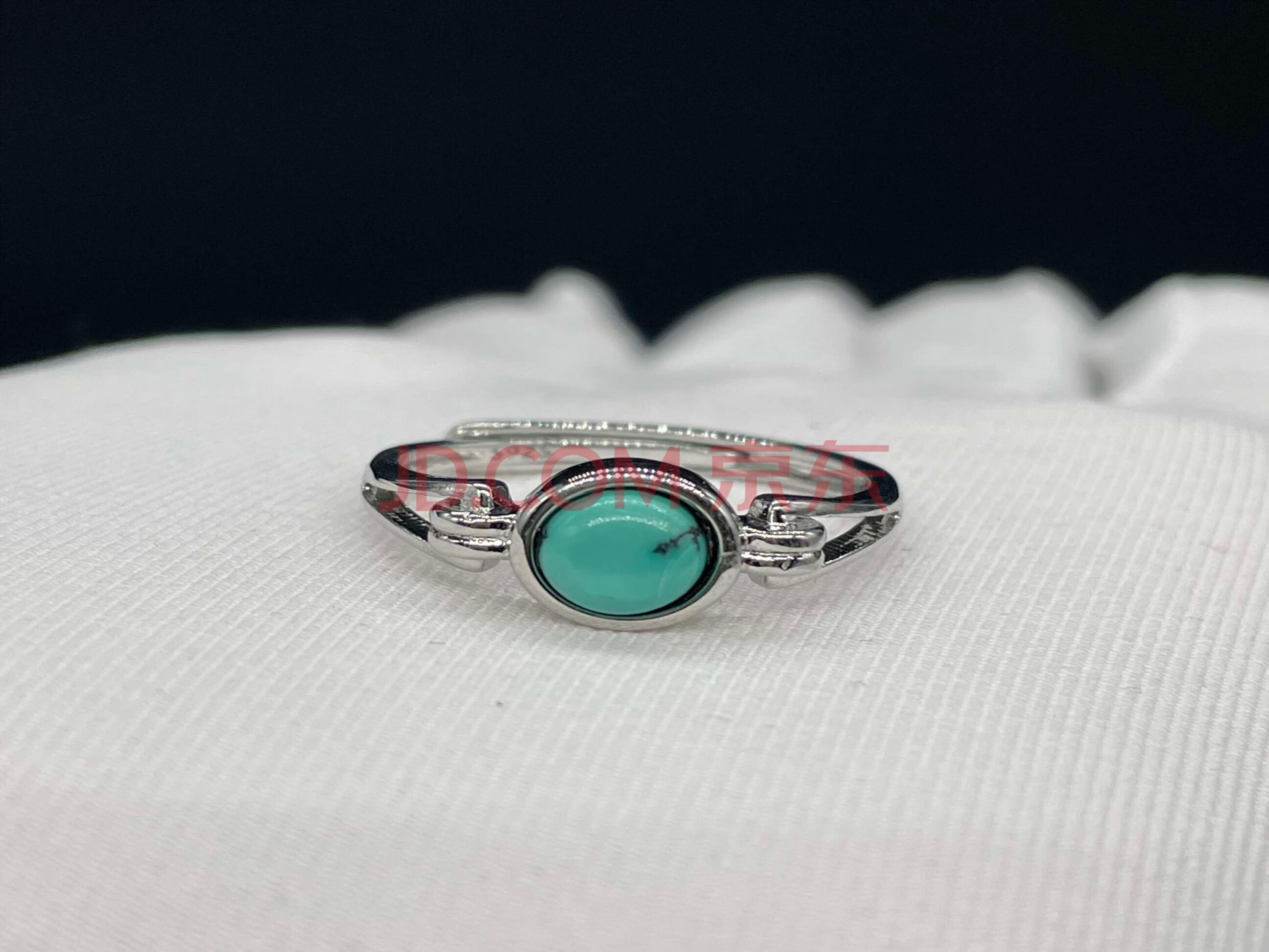 湖北竹山源头直供精品绿松石正品精美女士戒指收藏礼物带鉴定证书xz