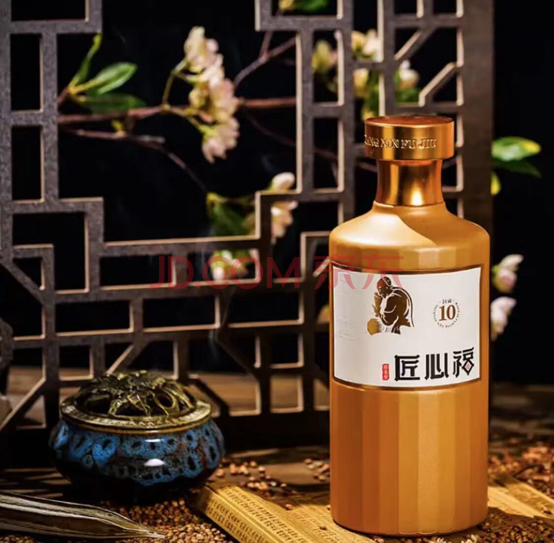 匠心福10茅台镇53度酱香型白酒500ml6瓶一箱