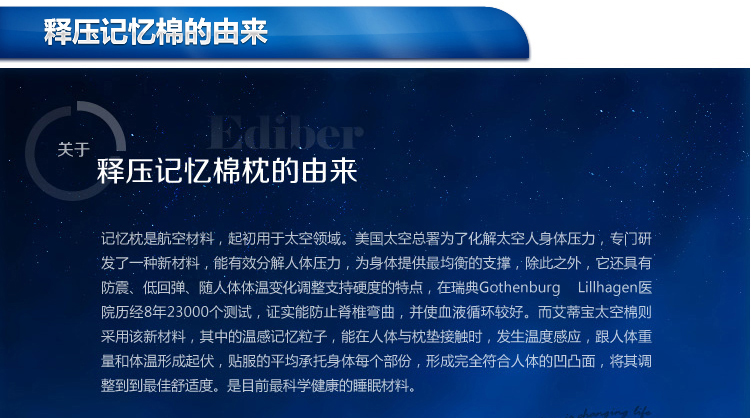 
                                        美国Ediber艾蒂宝慢回弹太空记忆棉抱枕靠垫办公室护腰腰托 活力橙 L标准款                