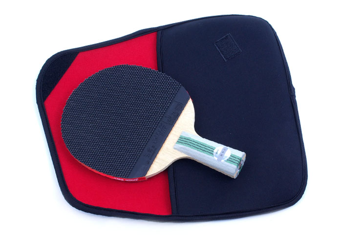 红双喜六星级乒乓球拍a6007 直拍 双面长反胶