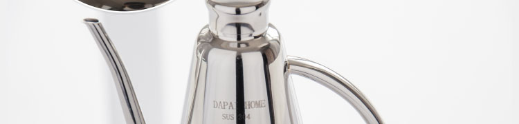 
                                                            达派屋（DAPAI HOME） 304不锈钢欧式油壶油瓶储物防漏油调料瓶厨房用品工具 1升加大号加厚装                