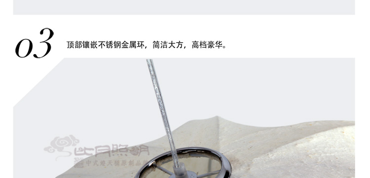 比月吊灯餐厅现代卧室餐厅书房灯具蚕丝灯饰布艺吊灯3200