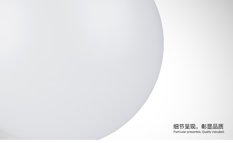 洲明翰源LED吸顶灯现代简约纯白卧室厨卫阳台书房过道灯具进口芯片HXD255 三星芯片直径38cm24W白光
