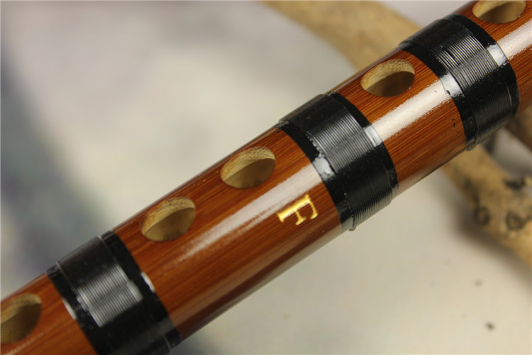 笛乡丁小林竹笛乐器白铜双插两节双节笛子(丁小林精制288 g调)