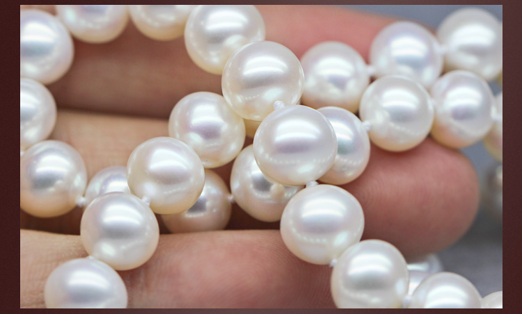 水年华珠宝 梦幻蓝色海洋珍珠项链