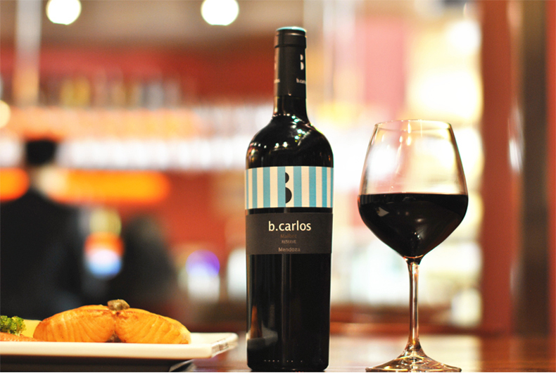 阿根廷进口红酒 卡洛斯珍藏马贝克干红葡萄酒 750ml